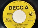 Jive (Five) Fyve Promo R&B Soul 45 If I Had A Chance To Love You Decca