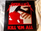 metallica kill ‘em all vinyl 1983 MFN7 Original