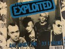 THE EXPLOITED. Race Against Time /Sex And Violence. BLUE Vinyl 7 in. PUNK