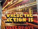 The Waterboys Where The Action Is Vinyl LP Fully Signed Mike Scott And Band