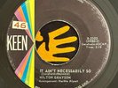 MILTON GRAYSON - It Ain't Necessarily So / RARE POPCORN R&B NORTHERN SOUL 45