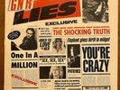 Vintage Vinyl Record Guns N' Roses Lies 1988 Live Like A Suicide Original Cover