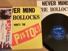 SEX PISTOLS - NEVER MIND THE BOLLOCKS - 1st 1977 BLACK OBI JAPAN LP - YX-7199-AX