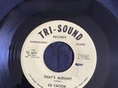 Ed Crook That’s Alright/you’ll See