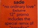 Sade - No Ordinary Love b/w Paradise (Exclusive 12