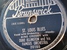 Duke Ellington 78rpm Single 12-inch Brunswick Records #20105 St. Louis Blues