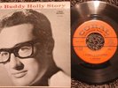 Buddy Holly Story EC 81182  Original Orange Label Coral  7