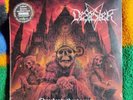 Desaster - Churches without Saints LP Yellow/Brown Marble lim.200