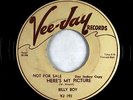 Blues R&B 45 - Billy Boy - Here's My Picture - Vee-Jay - VG+
