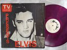 Very rare Import LP TV Guide Presents Elvis USA 1979 HD 1000 purple color Vinyl
