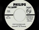 Blues/R&B 45 - Screamin' Jay Hawkins - Constipation Blues - Philips - VG+