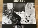 LP VINYL NIRVANA ALBUM BLEACH TUPLP6 UK 1ST PRESS 1989 RARE Big Cheese - MPO