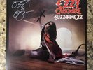 OZZY OSBOURNE BIZZARD OF OZZ ALBUM VINYL COA LOA SIGNED AUTOGRAPH