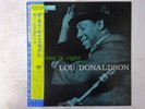 Lou Donaldson The Time Is Right Blue Note BNJ-71031 Japan  VINYL LP OBI