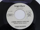 45 RARE FUNK/SOUL Gospel THREE PROPHETS Together 108 I Think I Really Love You