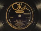 78 RPM -- Bix Beiderbecke and His Gang, Okeh 41088 