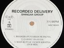 Shingar Group - Recorded Delivery - LP Vinyl Record Bhangra Punjabi Indian Folk