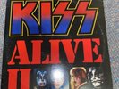 KISS Alive II Vinyl 2LP w/Tattoos & Booklet, VG+ Vinyl/VG Cover
