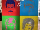 Queen - Hot Space LP   1982 Elektra E1-60128 *White Label Promo* EX   SUPER RARE