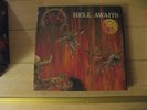 Slayer - Hell Awaits- ORANGE/RED SPLATTERED VINYL LP  +Poster