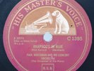 Paul Whiteman Gershwin Piano Rhapsody In Blue HMV A30173 C1395 Norway 78 RPM EX