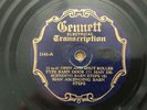 GENNETT Electrical Transcription Record 3pcs 1084, 1122, 1141 (for lgirmscher)