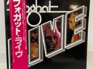FOGHAT / LIVE JAPAN ISSUE LP W/ OBI, INSERT