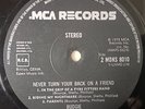Budgie LP Never Turn Your Back On A Friend UK MCA 1st Press INCREDIBLE AUDIO