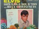 ELVIS PRESLEY Blue Christmas / Santa Claus RCA 45 447-0647 1965 Promo w/ PS HEAR
