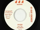 Latin R&B Soul 45 - Spider & The Playboys - My Heart Remembers - AAA - VG++
