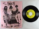 Crossover/Sweet Soul 45 - Foxy - Call Me Later - Double Shot - VG+