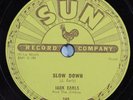 Rockabilly 78 JACK EARLS Slow Down SUN 240 HEAR 408