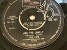 Four Tops ‎– Ask The Lonely/Where Did You Go - UK Tamla Motown 7
