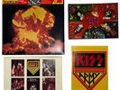 Kiss THE ORIGINALS COMPLETE + w/Obi Promo Sticker Inner Sleeve 3LP Vinyl Japan