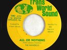 Northern Soul 45 - Mandells - All Or Nothing - Trans World - VG++