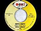 Northern Soul R&B 45 - Harold Burrage - Fifty/Fifty - M-Pac  - VG++