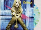 Britney Spears Exclusive RARE Clear With Yellow & Blue Splatter Vinyl LP MINT