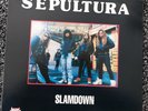 Sepultura Metallica Vinyl LP Live Slamdown Borgen Schweden