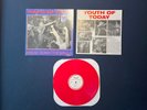 YOUTH OF TODAY - BREAK DOWN THE WALLS opaque red 2014 press lp sxe nhyc punk