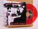 The White Stripes rock  Red Vinyl 45 Candy Cane Children on Third Man