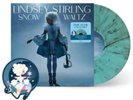Lindsey Stirling Snow Waltz INDIE ONLY Blue with Black Smoke Vinyl and Ornament