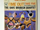DAVE BRUBECK - TIME OUT - US COLUMBIA 2-EYE MONO LP take five vinyl album VG/EX