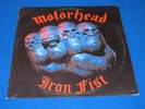 MOTORHEAD / Iron Fist OG SPAIN 1st PRESS LP 1982 HEAVY METAL CLASSIC MONSTER