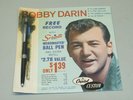 CIRCA 1962 BOBBY DARIN SCRIPTO PEN PREMIUM PEN & RECORD SET UNOPENED ON CARD