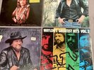 Waylon Jennings - Vinyl Records - Set of 8