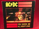 AC/DC You Shook Me All Night Long 1980 UK 7