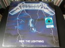 Metallica Ride The Lightning Electric Blue Colored Limited Edition Sealed