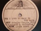 RARE Shirley Temple Radi-O-Disc 78 rpm 