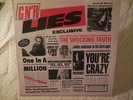 GUNS N' ROSES GN'R LIES LP CENSORED INNER SLV 1988 GEFFEN EX/EX