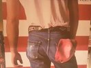 1984 Copy Of Bruce Springsteen Born In the USA Vinyl And Rare Original Poster
